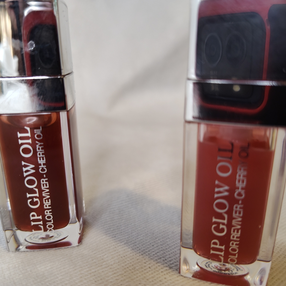 Two Dior Lip Glow Oil Gloss, Red & Pink, NWOT - Picture 2 of 4